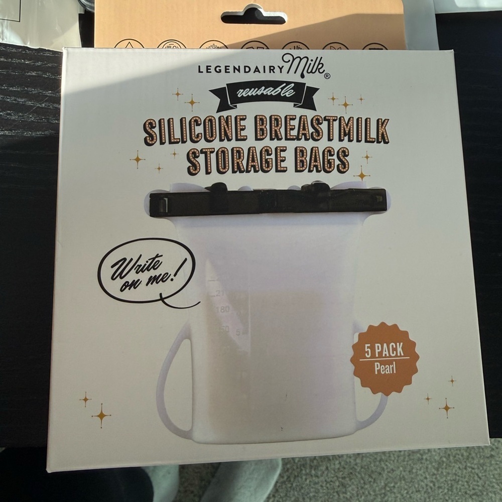 Legendairy Milk Silicone Breastmilk Storage Bags